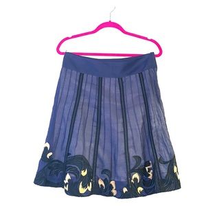 Anthropologie Embroidered Skirt